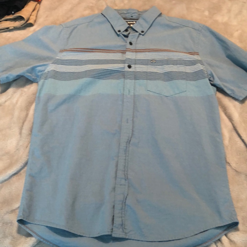 Hurley men’s short sleeve button down